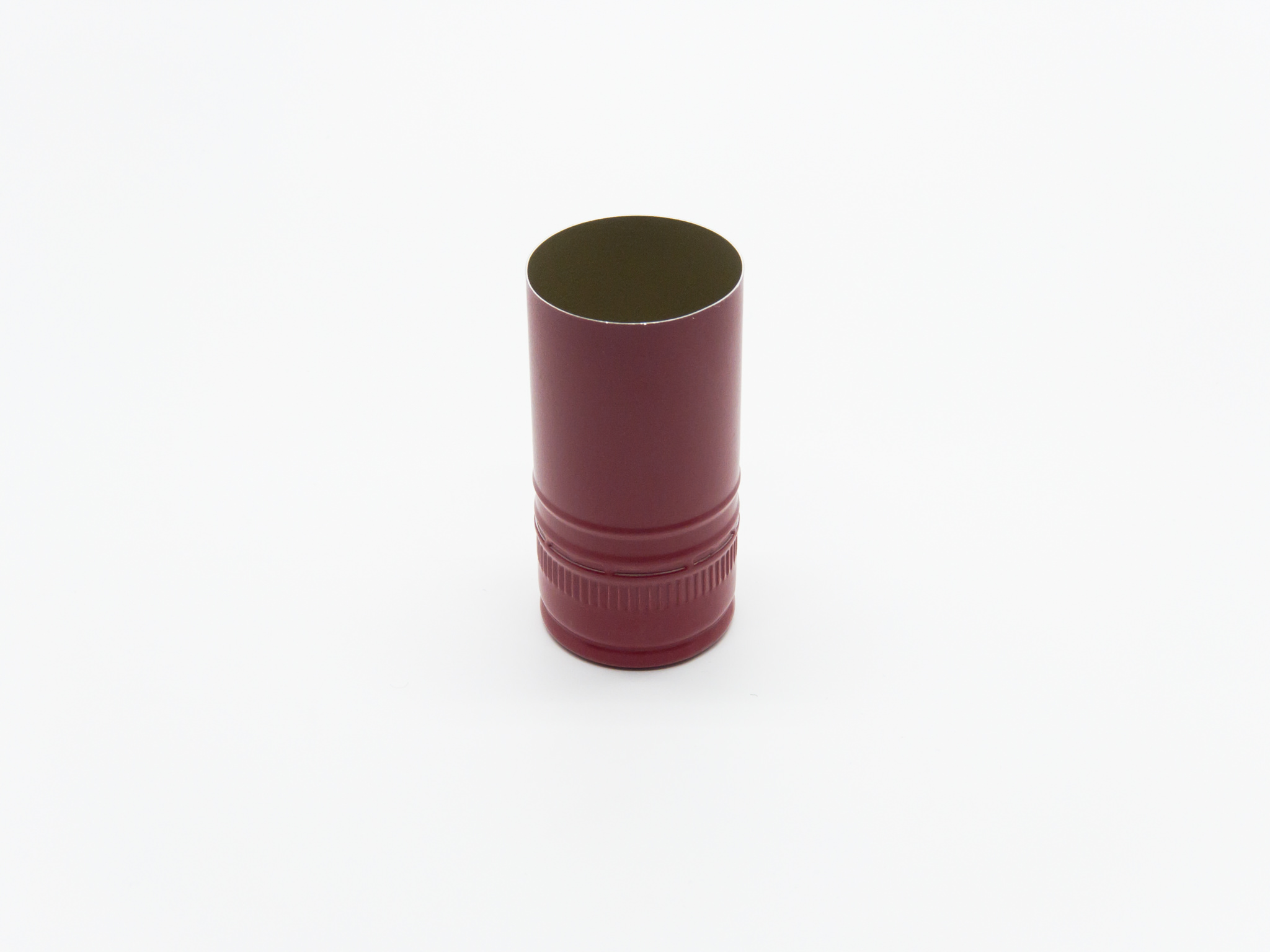 3060 30x60mm Wine Screw Caps Tin Saran Interpack Red B