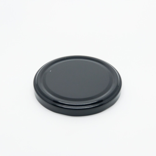 82RTS 82mm Reg Twist Off w Step w/o Button Silgan Black T