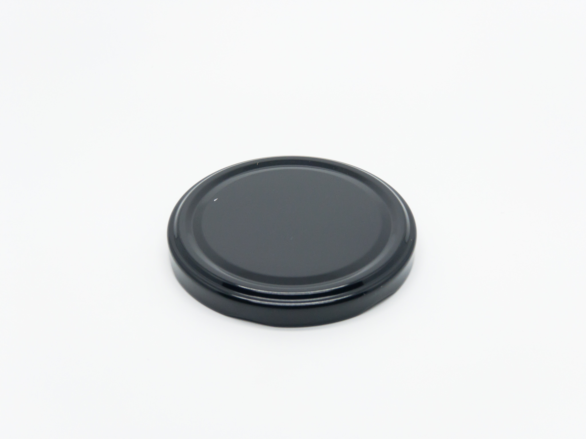 82RTS 82mm Reg Twist Off w Step w/o Button Silgan Black T