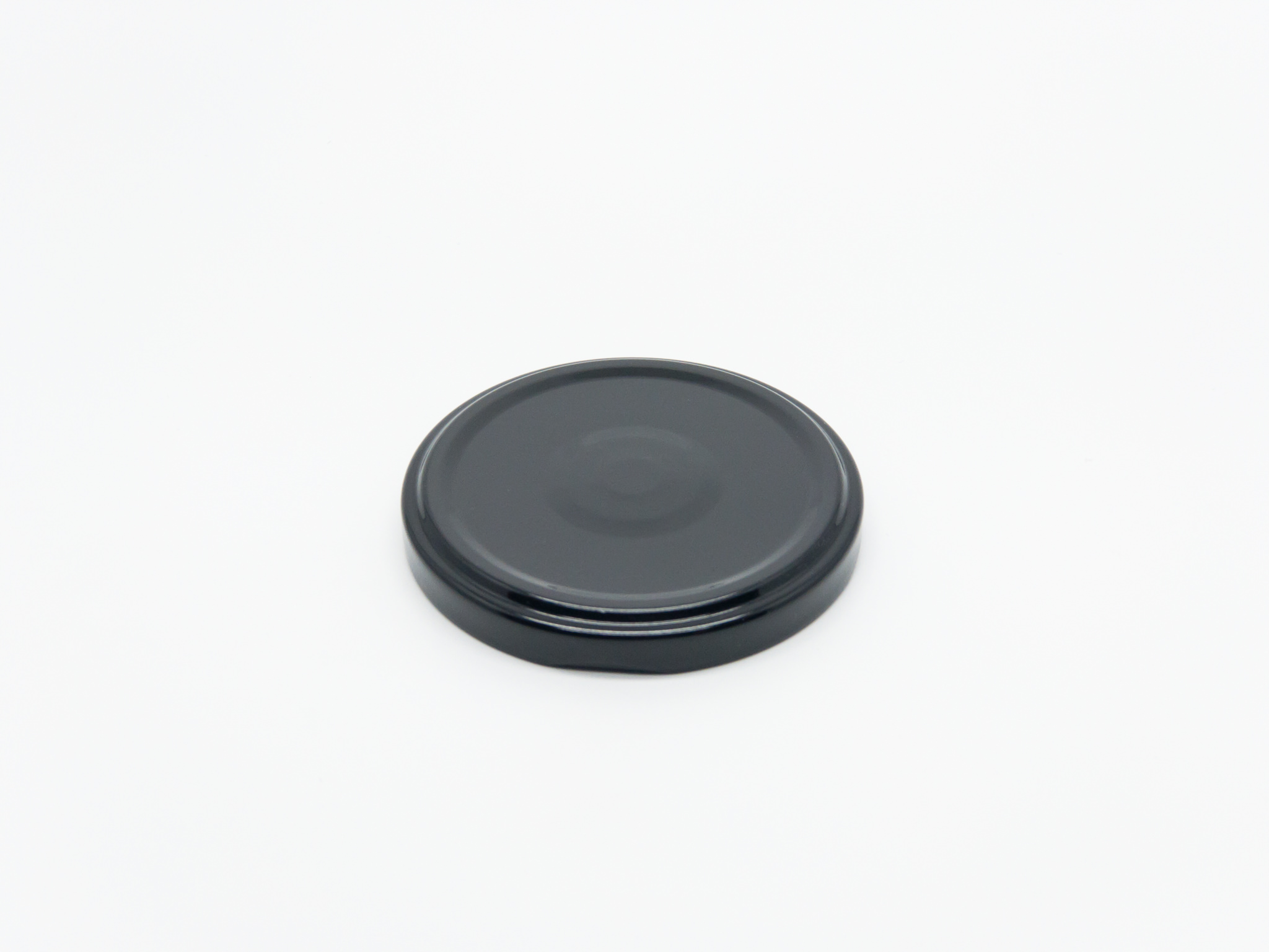 70RSB 70mm Reg Twist Off w Step w Button Silgan Black T