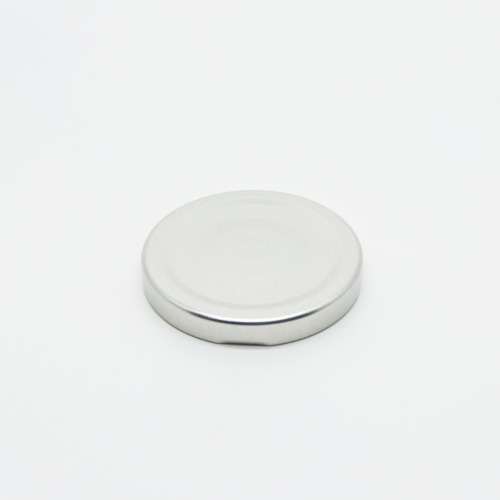 63RTB 63mm Reg Twist Off w/o Step w Button Silver T