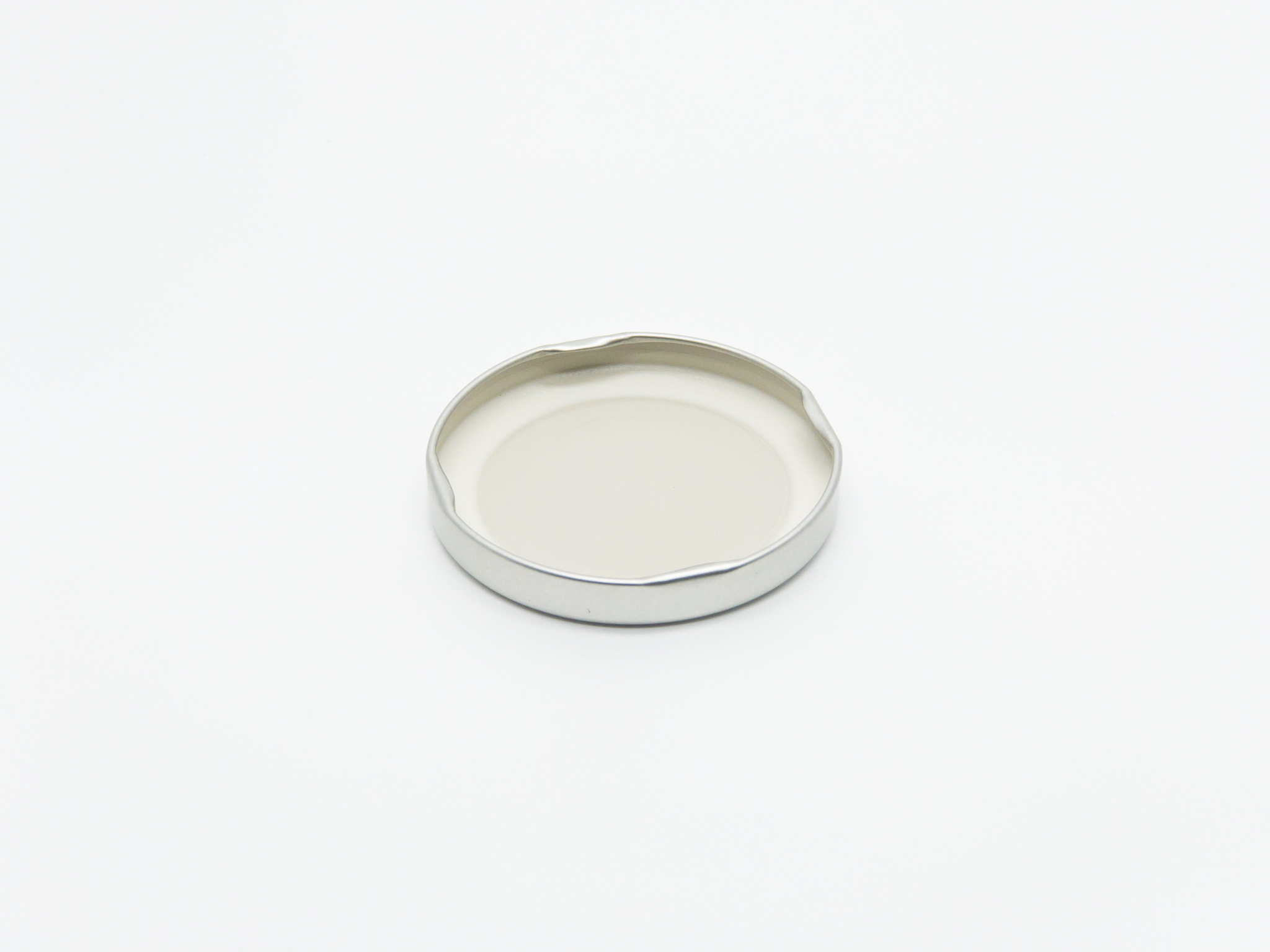 63RTO 63mm Reg Twist Off w/o Step w/o Button Silver T