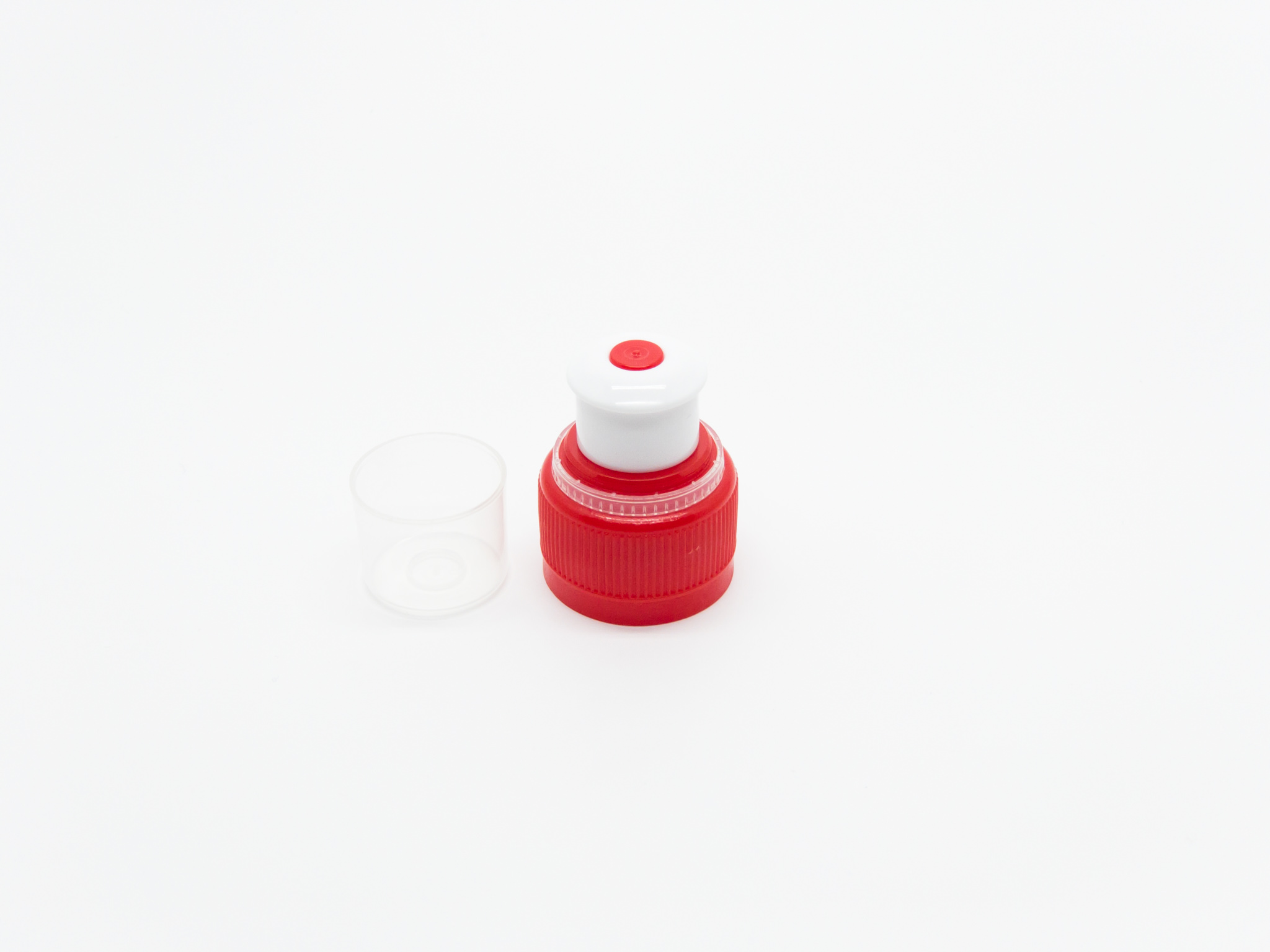 2890 02 1810 3 Piece Sports Cap Wedge Seal Corvaglia Red T2