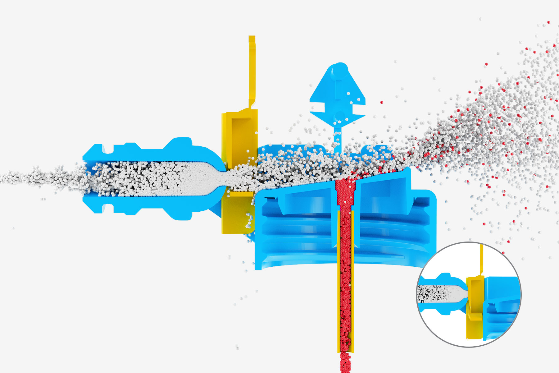 Spray Applicator Cross Section