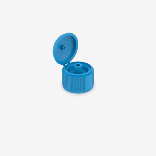 Product 2818 ScrewOnFlipTop Blue Open