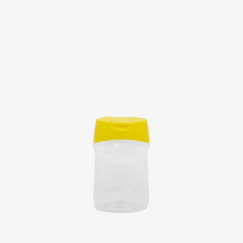 Honey Squeeze Bottle 250ml 300g Front 28mmSnapOnTapered