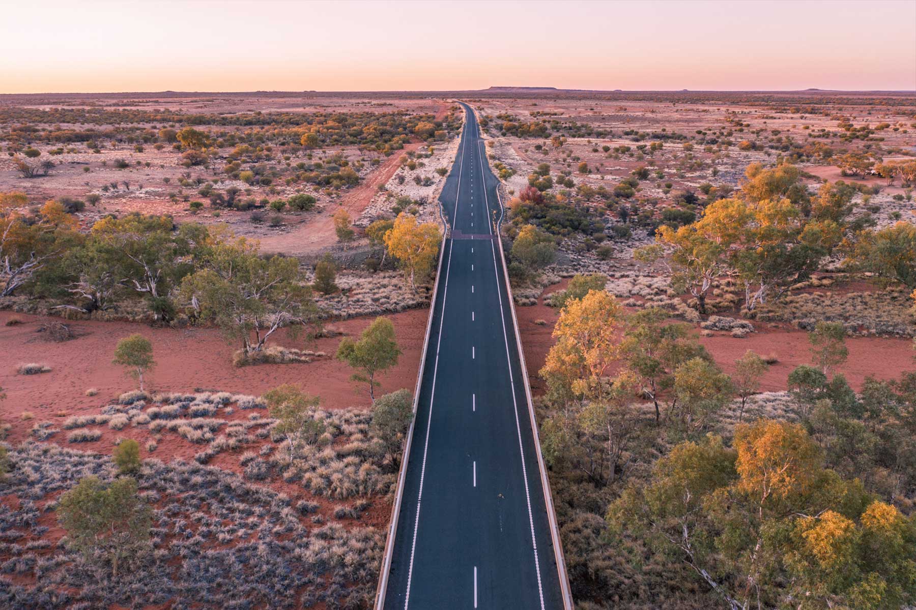 Stuart Highway crosses Agnes Creek