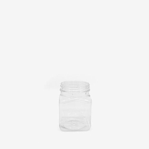 Product SquareJar250ml Clear 57TE