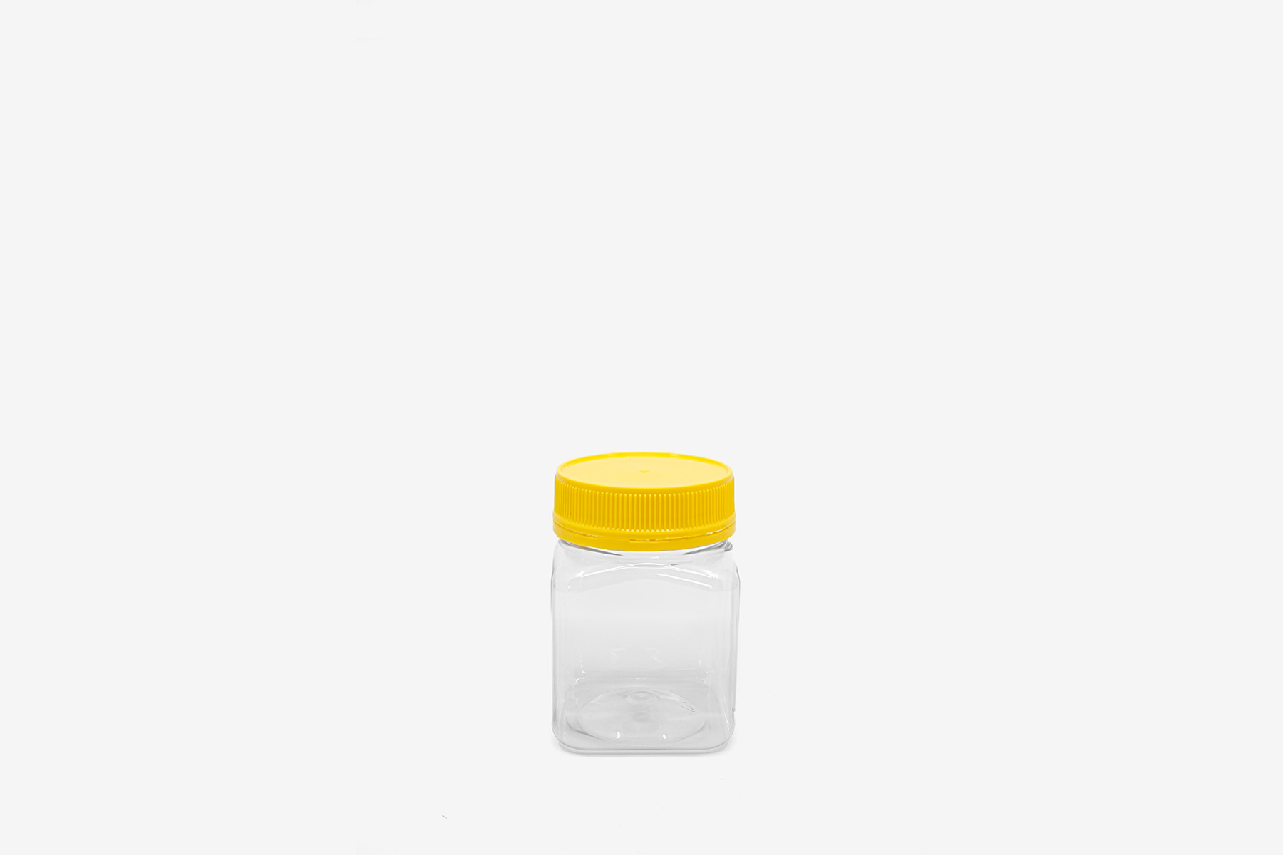 Product SquareJar250ml Clear 57TE